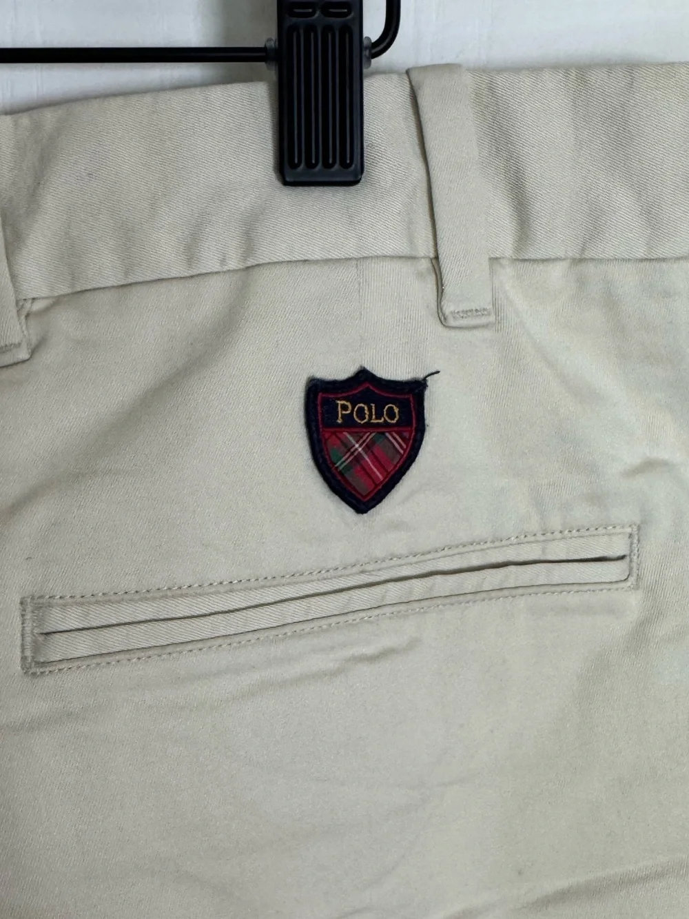 Polo Golf Ralph Lauren Cream Shorts Men’s Size 36 9” Inseam Casual Chino Classic